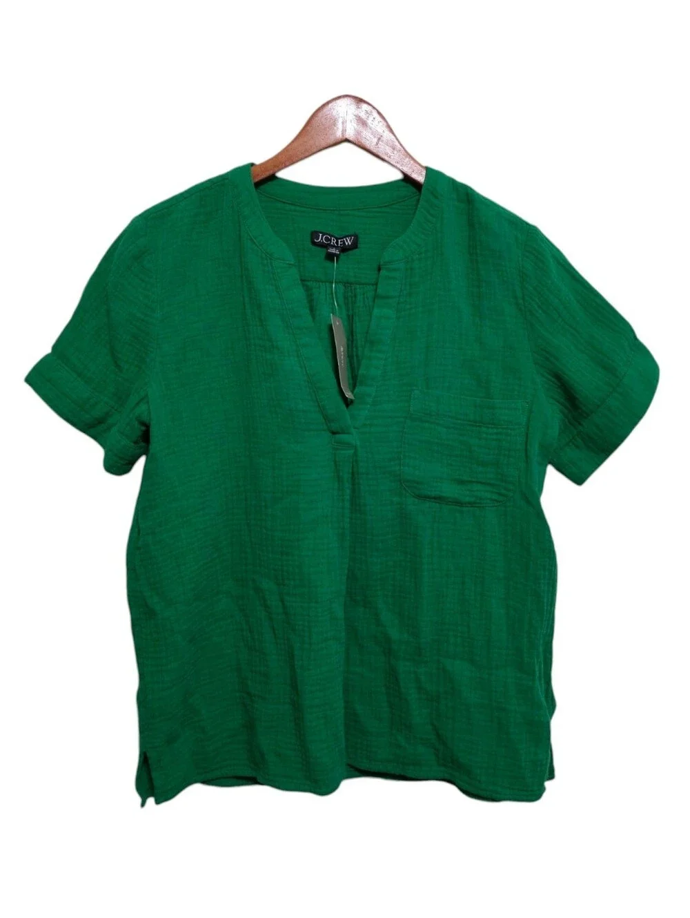 J. Crew neckline drop